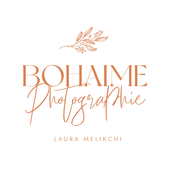 logo orange bohaime photographie